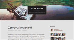 Desktop Screenshot of koramelia.com